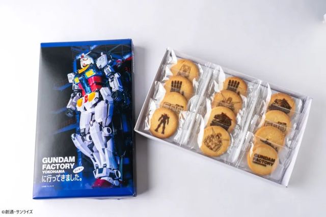 English follows Japanese↓ 
こちらはその名も「GUNDAM FACTORY YOKOHAMAに行ってきましたクッキ―」🍪 
"動くガンダム"のパーツやイラストがプリントされたクッキーは、個包装でお土産にもおすすめです。バレンタインやホワイトデーのプレゼントにも🎁 

*** 
Feast your eyes on the 'GUNDAM FACTORY YOKOHAMA Cookies'! 
With prints of the Moving Gundam parts and illustrations, these individually wrapped treats are perfect for souvenirs. Ideal for Valentine's Day or White Day gifts too🎁! 

#動くガンダム #GFY #MovingGundam #横浜 #YOKOHAMA #Japanimation #Japantravel